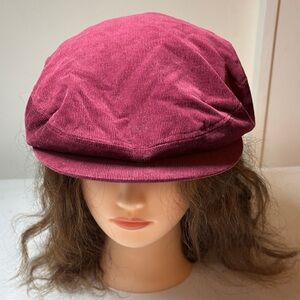 August Cotton Corduroy Flat Cap one Size